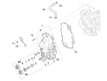 Schwungraddeckel - Ölfilter