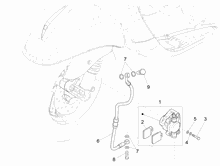 Bremschlauchen - Bremszangen