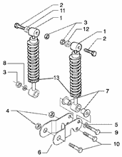 Stossdämpfer vorderer