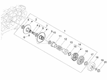 Getriebene riemenscheeiben