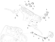 Wechselschalter - Umschalter - Druckschalter - Schalter