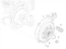 Schwungraddeckel - Ölfilter