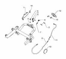 Stoßdämpfer hinten