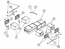 BATTERIEFACH MITTE (LI)