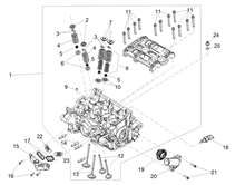 Zylinderkopf - ventile