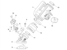 Drosselkörper - Einspritzdüse – Ansaugstutzen
