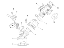 Drosselkörper - Einspritzdüse – Ansaugstutzen