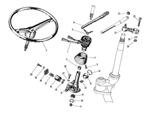Vordere Radaufhängung - Stoßdämpfer