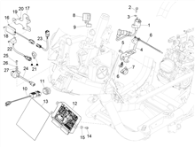 Spannungsreglerern - Elektronisches Steuergerern - Zündspule