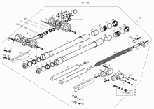 Schwinge - Stoßdämpfer