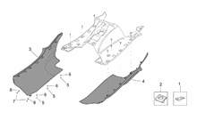 Rear headlight - Top box