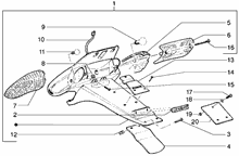 Stoßdämpfer hinten