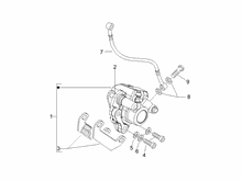 Bremschlauchen - Bremszangen