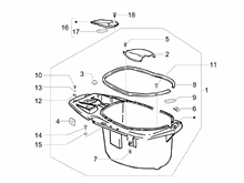 Schutzhelmgehäuse - Untersitz