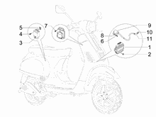 Spannungsreglerern - Elektronisches Steuergerern - Zündspule
