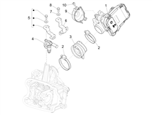 Drosselkörper - Einspritzdüse – Ansaugstutzen