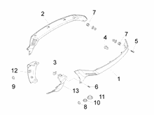 Seitenabdeckung - Spoiler