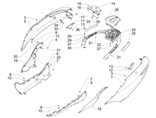 Seitenabdeckung - Spoiler