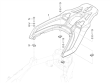 Hinterer Gepäckträger