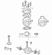 Zylind. - Kopf - Kolb.