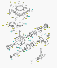 Kurbelwelle - Zylinder