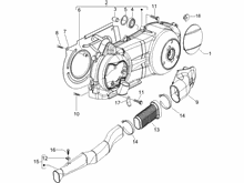 Kurbelwelledeckel - Kühlung kurbelgehäuse