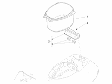 Schutzhelmgehäuse - Untersitz