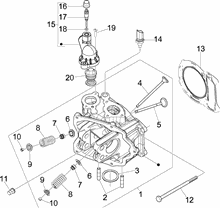 Einhait Kopf - Ventil