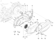 Kurbelwelledeckel - Kühlung kurbelgehäuse