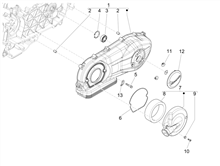 Kurbelwelledeckel - Kühlung kurbelgehäuse