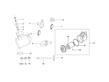 Einlass- und Auslassstutzen