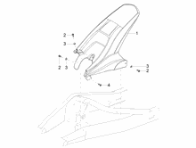 Hinteres schutzblech
