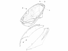 Schutzhelmgehäuse - Untersitz
