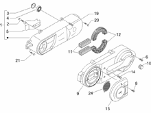 Kurbelwelledeckel - Kühlung kurbelgehäuse