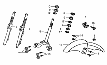 Aufhängung Vorn-Hinten