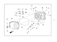 Einheit Zylinder-Kolben-Kolbenbolzen