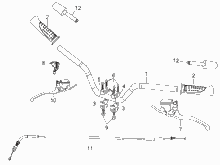 Lenker - Hauptbremszylinder