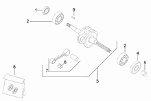 Kurbelwelle - Zylinder