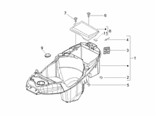 Schutzhelmgehäuse - Untersitz