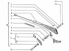 Schaltzug rückwärtsgang (lenker)