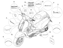 Plaketten - Verzierungen