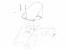 Hinteres schutzblech