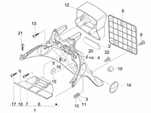 Hinterabdeckung - Kotflügellappen