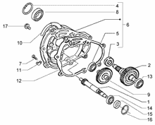 Befestigung schaltsegment
