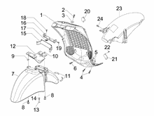 Radgehäuse - Radkotflügel