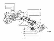 Stoßabfangendes vorgelegerad