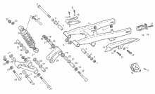 Schwinge - Stoßdämpfer