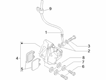 Bremschlauchen - Bremszangen