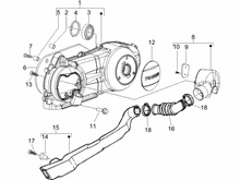 Kurbelwelledeckel - Kühlung kurbelgehäuse