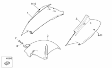 Rear headlight - Top box